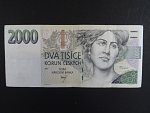 2000 Kč 1996 série A 10, Ba. CZ16, Pi.16