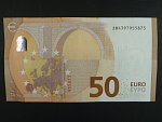 50 Euro 2017 s.ZB, Belgie podpis Mario Draghi, Z005