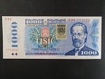 1000 Sk/Kčs 1985 s. C 90, kolkovaná, sériová čísla dál od sebe, Ba. SK 5, Pi. 19