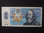 20 Sk/Kčs 1988 s. E 11, kolkovaná, Ba. SK 1, Pi. 15