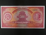 500 Kč 2.5.1929 , serie F