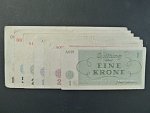 KT Terezín kompletní sada 1K - 100K 1.1.1943