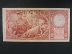 50 Kč 1.10.1929 série Va, perf. SPECIMEN