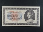100 Kčs 1945 série N 27