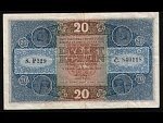20 Kč 15.4.1919, serie P