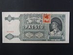 500 Ks 12.7.1941 kolkovaná série 9Pi, 1x perf. SPECIMEN nahoře