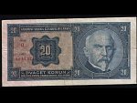20 Kč 1.10.1926 , serie Q, vzacna