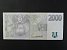ČESKÁ REPUBLIKA - 2000 Kč 2007 série K 09