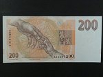 200 Kč 1993 s. A 18 proužek Kčs, Baj. CZ 6a, Pi. 6a