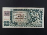 100 Kč 1961 s. R 93, kolek, široký číslovač 1c