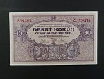 10 Kčs 2.1.1927 série N 207