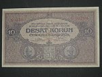 10 Kč 15.4.1919, serie O