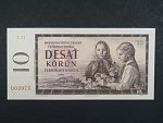 10 Kčs 1960 s. L 81