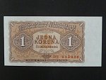 1 Kčs 1953 série HE, tiskárna STC Praha