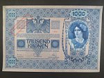 1000 K 2.1.1912 s přetiskem 