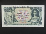 100 Kč 10.1.1931, serie Sc, III.vydání, perf. SPECIMEN