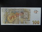 Pamětní tisk z nevydaného oceněného návrhu 100 Kč 2019 od Karla Zemana, série B 00 000000 s přetiskem SPECIMEN k 100.výročí budování české měny, motiv s Rašínem, dárkový obal, náklad série B - 100ks
