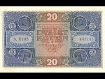 20 Kč 15.4.1919, serie U