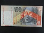 anulát - 100 Sk 5.11.2004 série A 00000000, číslo 00704 s přetiskem VZOR, Ba. SK 8f, Pi. 25s