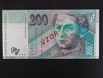 anulát - 200 Sk 1.6.2006 série E 00000000, číslo 0704 s přetiskem VZOR, Ba. SK 13c, Pi. 45s