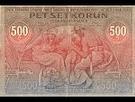 500 Kč 15.4.1919 padělek Meszáros