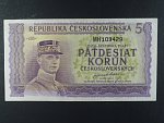 50 Kčs 1945 série MH