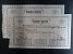 EVROPA-MAĎARSKO - Uhersko, 500 Forint / Gulden 18.10.1848 do 18.4.1849, platnost 6 měsíců, 2 kusy s číslem po sobě, Ri. 402, neperforované, vzácné, krásný stav 