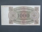 Německo, 1000 RM 1924 série A, podtiskové písmeno R