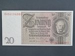 Německo, 20 RM 1929 série G, válečné vydání