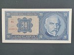 20 Kč 1.10.1926 série Bc, tisk Haase Praha