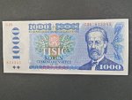 1000 Kčs 1985 s. C 24, sériové čísla blíž u sebe