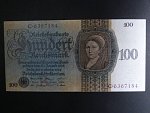 Německo, 100 RM 1924 série C, podtiskové písmeno B, Ba. D7