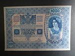 1000 K 2.1.1912 s přetiskem 