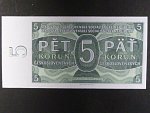 5 Kčs 1964, nevydaná, oboustranná