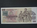 500 Kč 1973 s. Z, kolek, Baj. CZ 2, Pi. 2