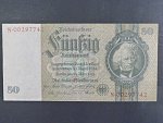 Německo, 50 RM 1933 série N, válečné vydání, Ba. D6e