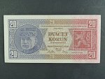 20 Kč 1.10.1926 série Uf