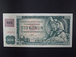 100 Kč 1961 s. T 87, kolek, Ba. CZ 1b2, Pi. 1