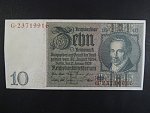 Německo, 10 RM 1929 série G, mírové vydání, podtiskové písmeno E, Ba. D2b