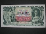100 Ks 10.1.1931 s přetiskem, série Za, 2x perf. SPECIMEN