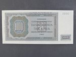 1000 K 24.10.1942 série Jc, III. vydání, perf. SPECIMEN