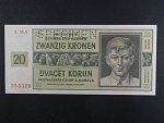 20 K 24.1.1944, série 33 A, perf. SPECIMEN