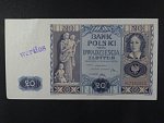 Polsko, 20 Zl 1936 série AL, rez 