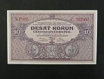 10 Kčs 2.1.1927 série P 025