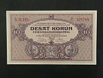 10 Kčs 2.1.1927 série N 205