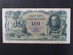 100 Ks 10.1.1931 s přetiskem, série Jb, 2x perf. SPECIMEN dola