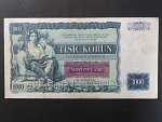 1000 Ks 25.5.1934 s přetiskem, série O, 2x perf. SPECIMEN dole