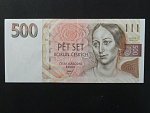 500 Kč 1993 s. A 07, Baj. CZ 7a, Pi. 7