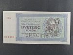2000 K 1945 série 2En, perf. SPECIMEN dole, poloha vodoznaku A