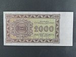 2000 K 1945 série 19Má, perf. SPECIMEN dole, poloha vodoznaku A